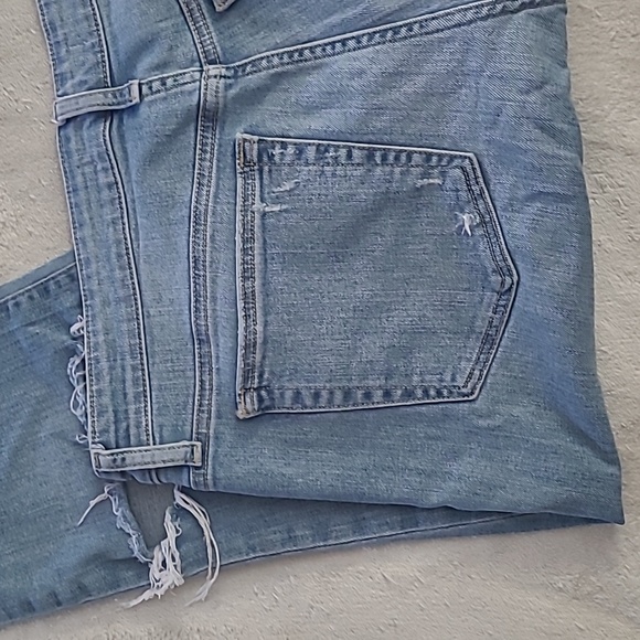 Joes Jeans Womens Distressed Slim Straight Jeans Blue Wash Mid Rise Size 30 - Picture 14 of 14